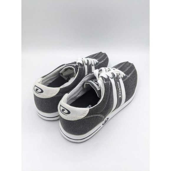 Dexter Shoes | Men's Dexter Kory II Bowling Shoes Size 8 M Black White Gray Fabric New | Color: Black/White | Size: 8 M | Coolparkolay_Ls's Closet